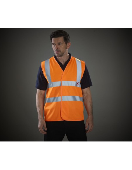 YOK-HVW100FR-Gilet haute visibilité ignifuge sans manche 2